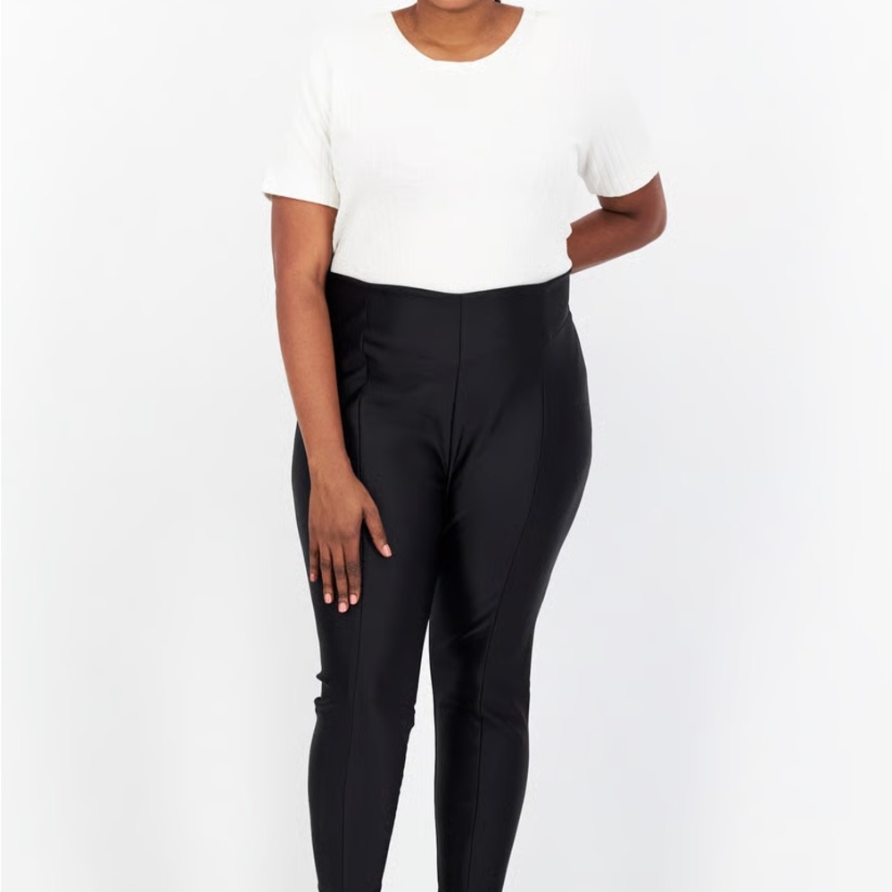 Good American disco leggings